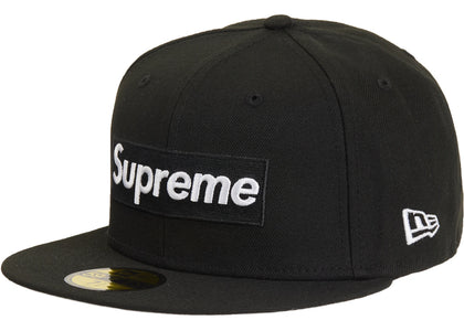 Supreme MLB Teams Chicago Box Logo New Era 59Fifty Fitted Cap Black - product view 2