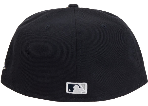 Supreme MLB Teams New York Box Logo New Era 59Fifty Fitted Cap Navy