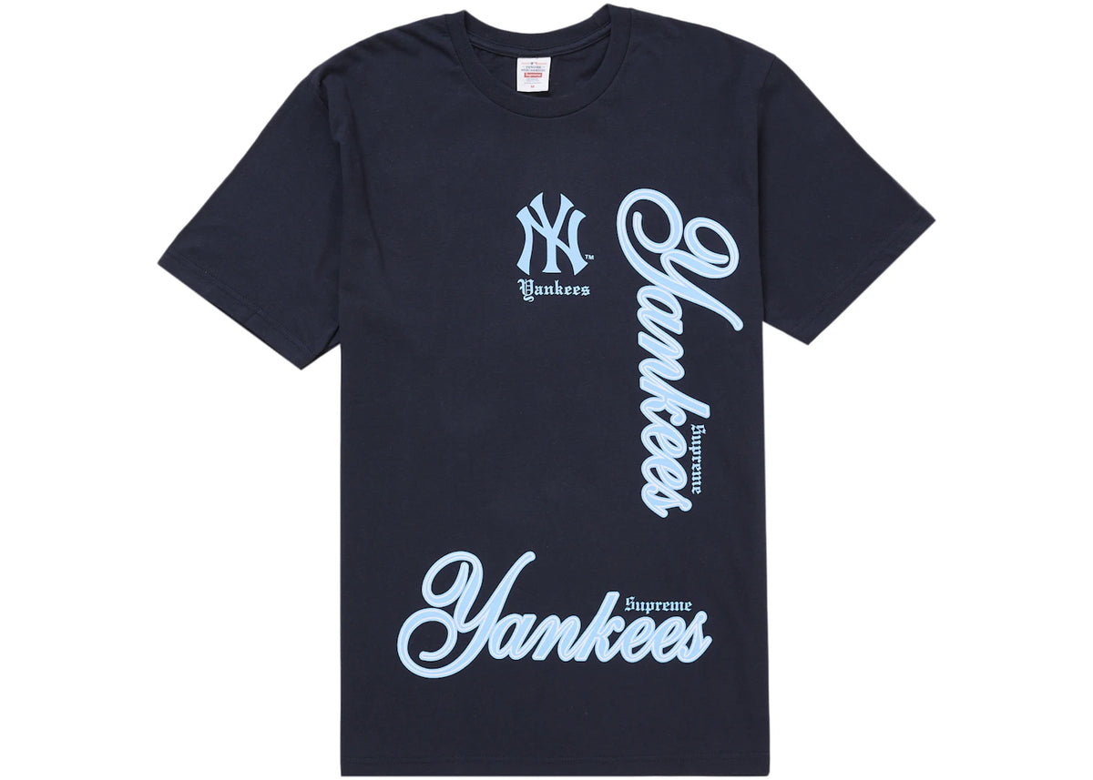Supreme MLB Teams NY Tee Navy - vue secondaire A
