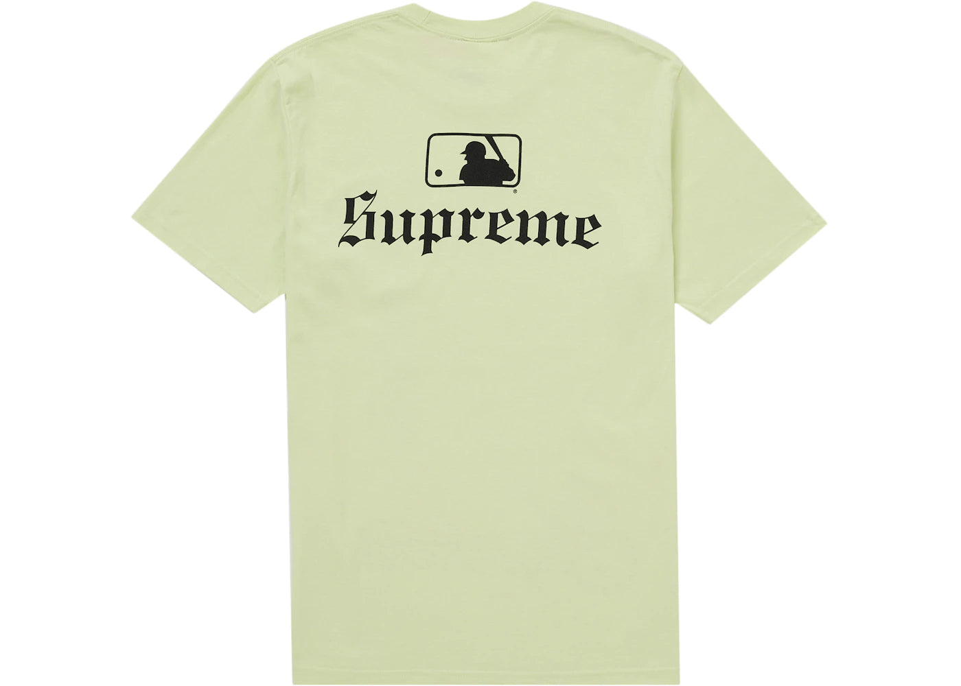 Supreme MLB Teams NY Tee Pale Mint - vue secondaire A
