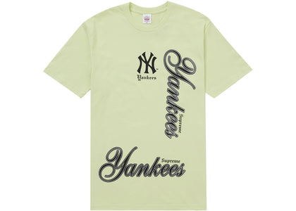 Supreme MLB Teams NY Tee Pale Mint - authentic Supreme product