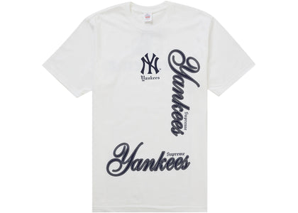 Supreme MLB Teams NY Tee White - product view 2