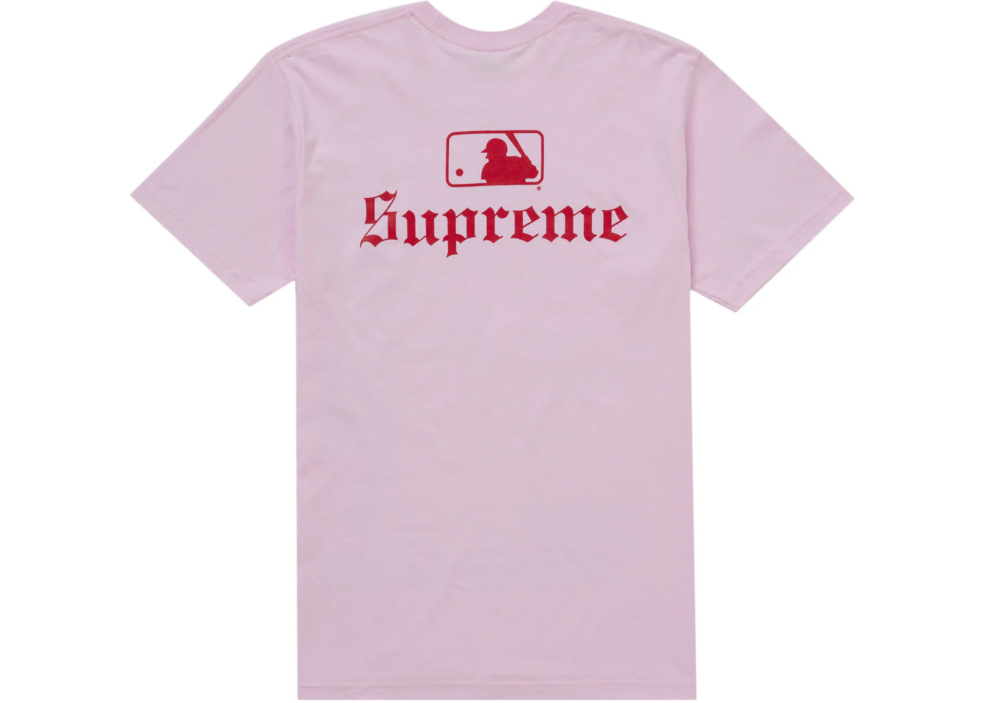 Supreme MLB Teams Sox Tee Light Pink - vue secondaire B