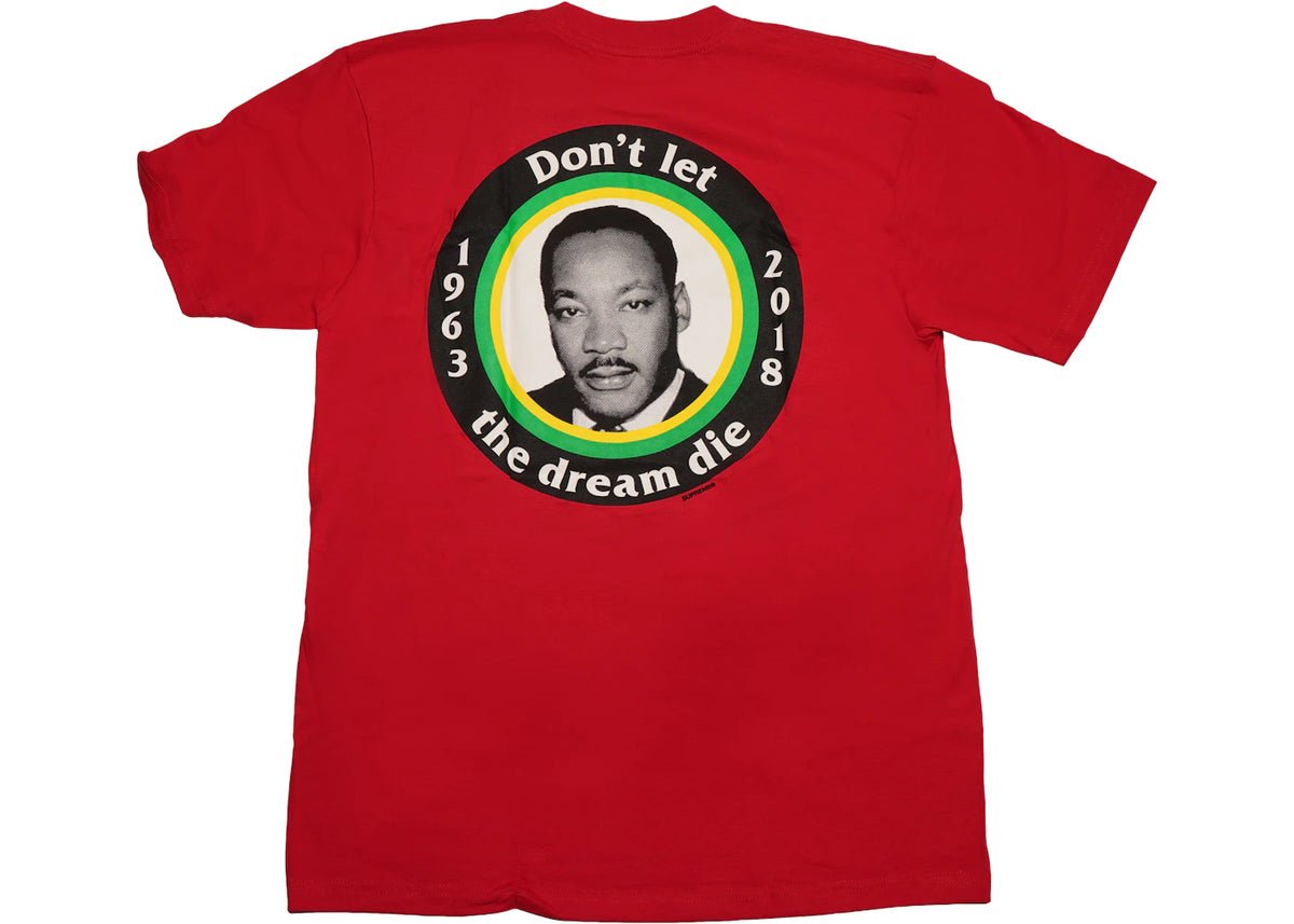 Supreme MLK Dream Tee Red - vue secondaire A