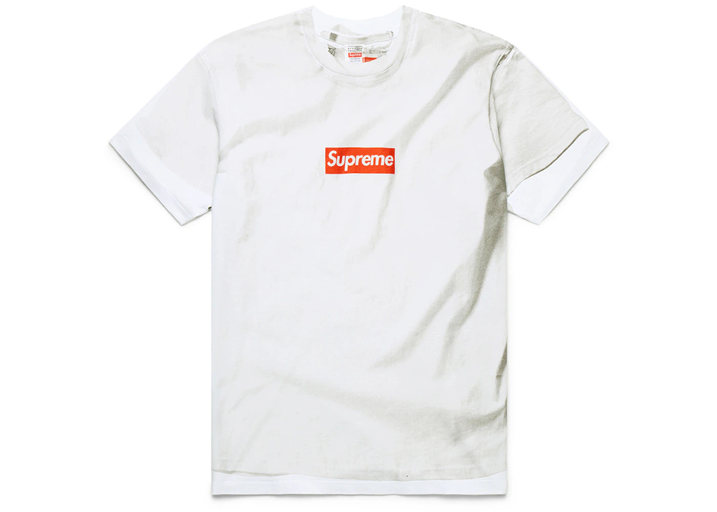 Supreme MM6 Maison Margiela Box Logo Tee White - vue 360