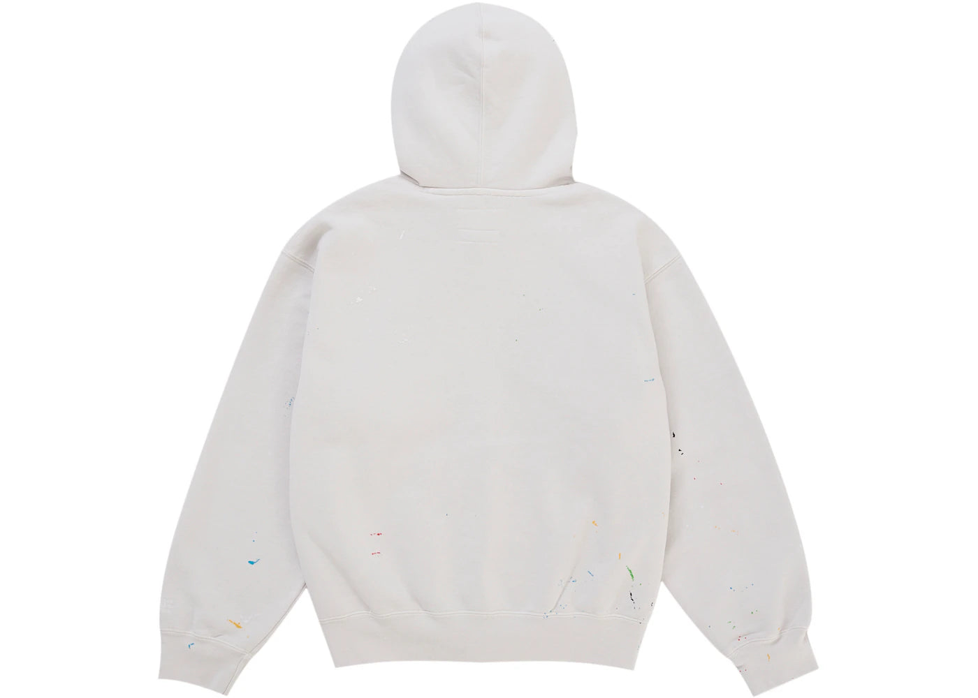 Supreme MM6 Maison Margiela Box Logo Zip Up Hooded Sweatshirt White - vue secondaire B