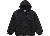Supreme MM6 Maison Margiela Foil Hooded Work Jacket Black