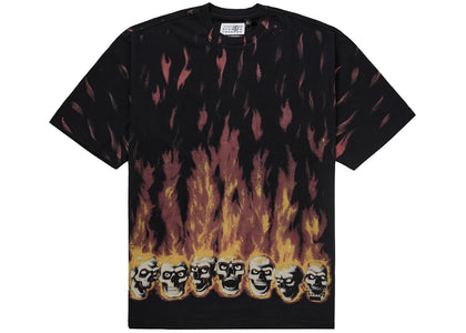 Supreme MM6 Maison Margiela Liquid Blue Oversized Tee Black - product view 2