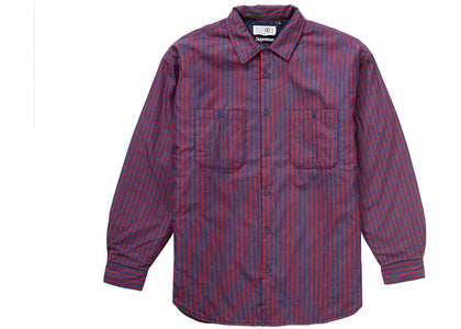 Supreme MM6 Maison Margiela Padded Shirt Stripe - apparel view 2