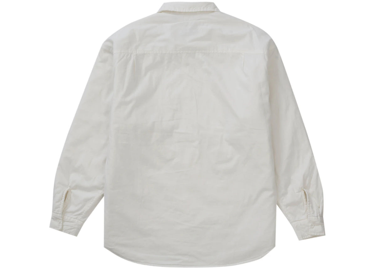 Supreme MM6 Maison Margiela Padded Shirt White - vue secondaire B