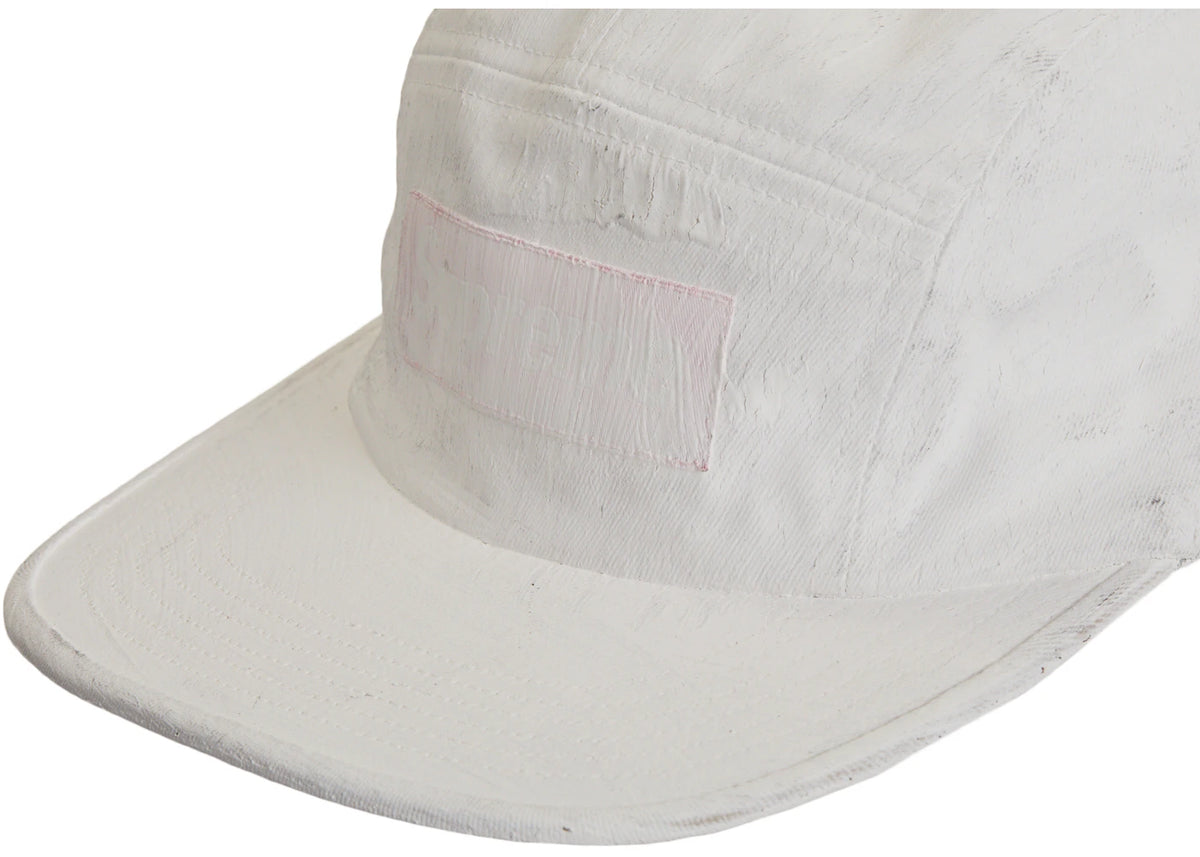 Supreme MM6 Maison Margiela Painted Camp Cap White - vue secondaire B