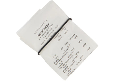 Supreme MM6 Maison Margiela Receipt Wallet Multicolor