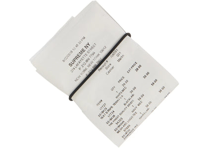 Supreme MM6 Maison Margiela Receipt Wallet Multicolor - authentic Supreme product