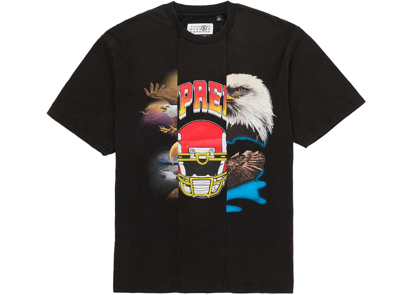 Supreme MM6 Maison Margiela Split S/S Top Black - vue secondaire A