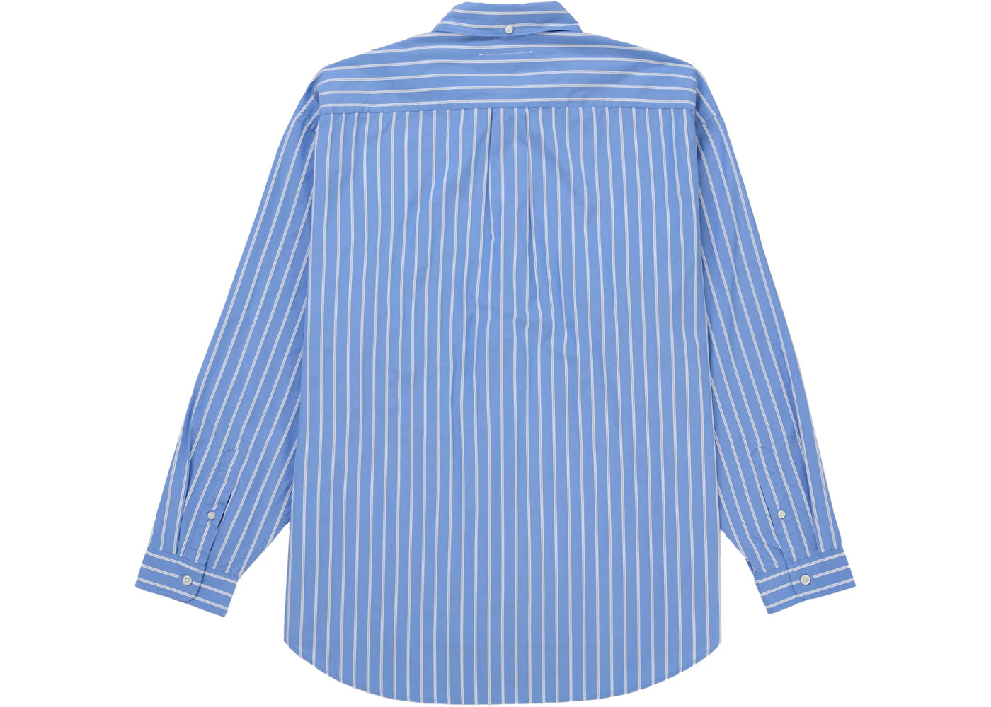 Supreme MM6 Maison Margiela Stripe Shirt Blue - vue secondaire A