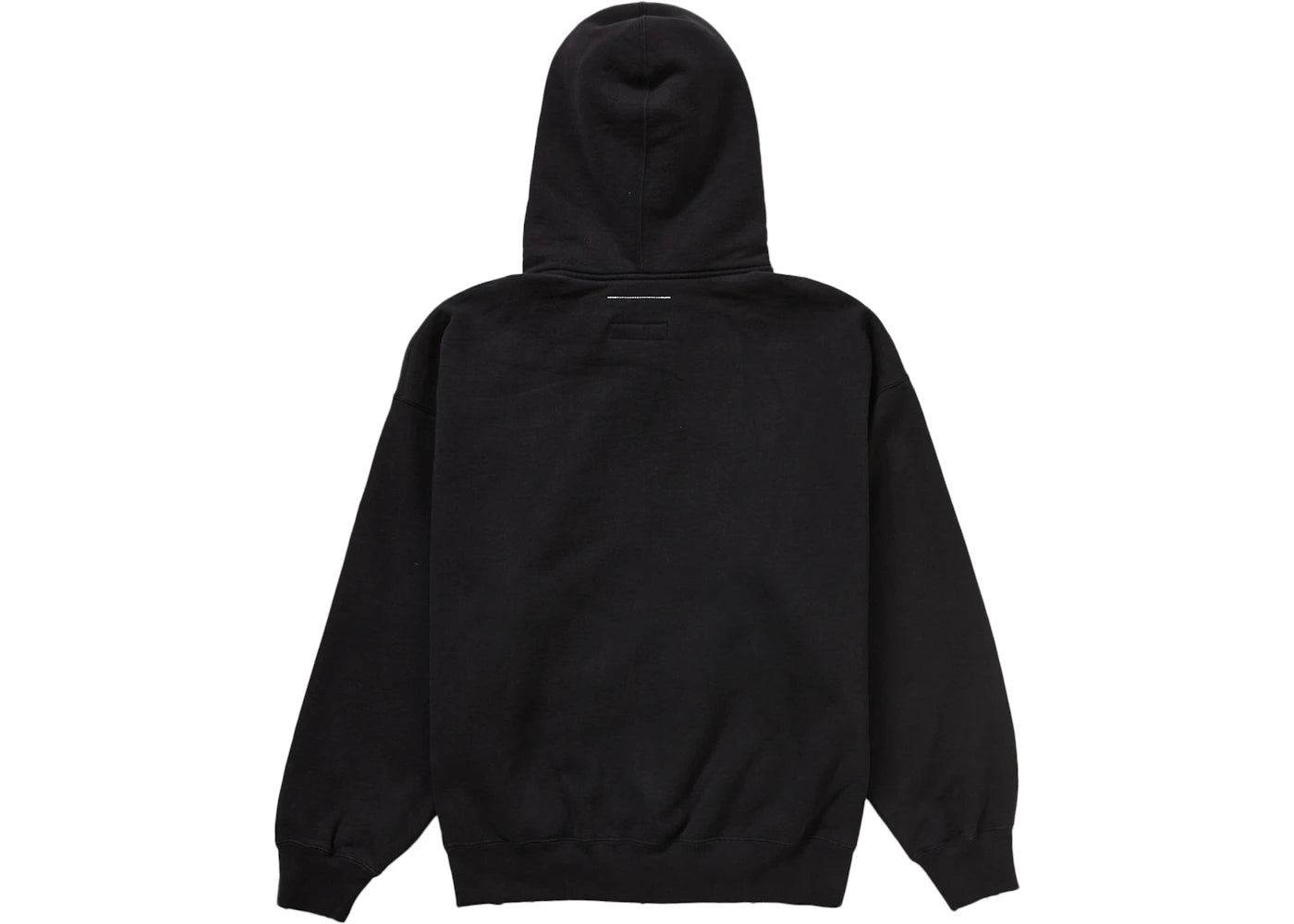 Supreme MM6 Maison Margiela Zip Up Hooded Sweatshirt Black - vue secondaire B