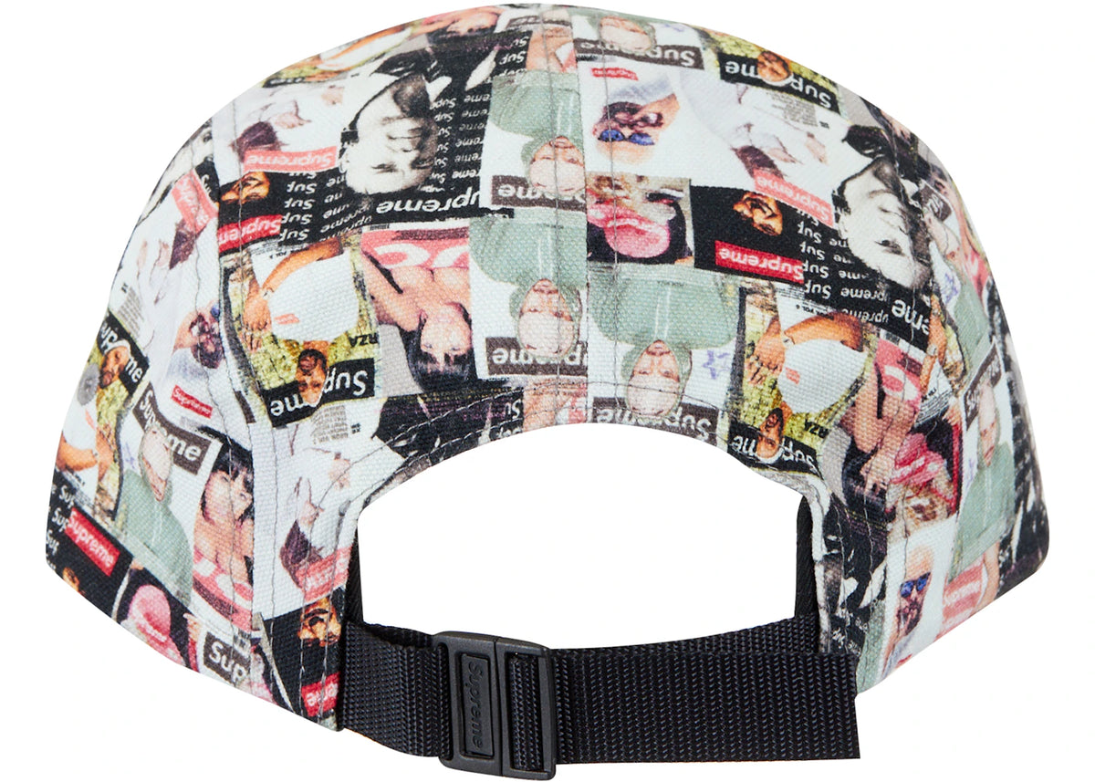 Supreme Magazine Camp Cap Multicolor - vue secondaire B