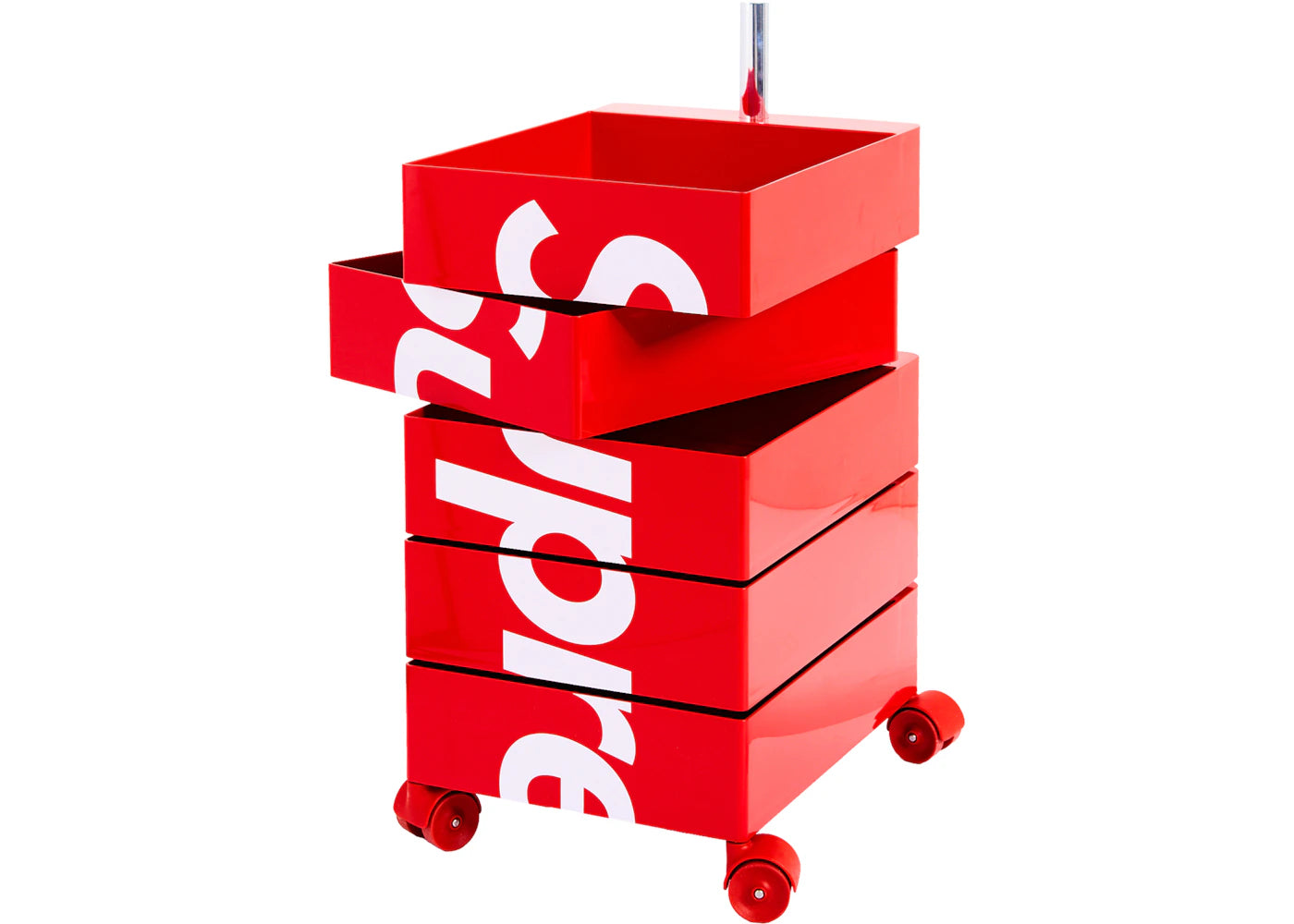 Supreme Magis 5 Drawer 360 Container Red - vue secondaire B