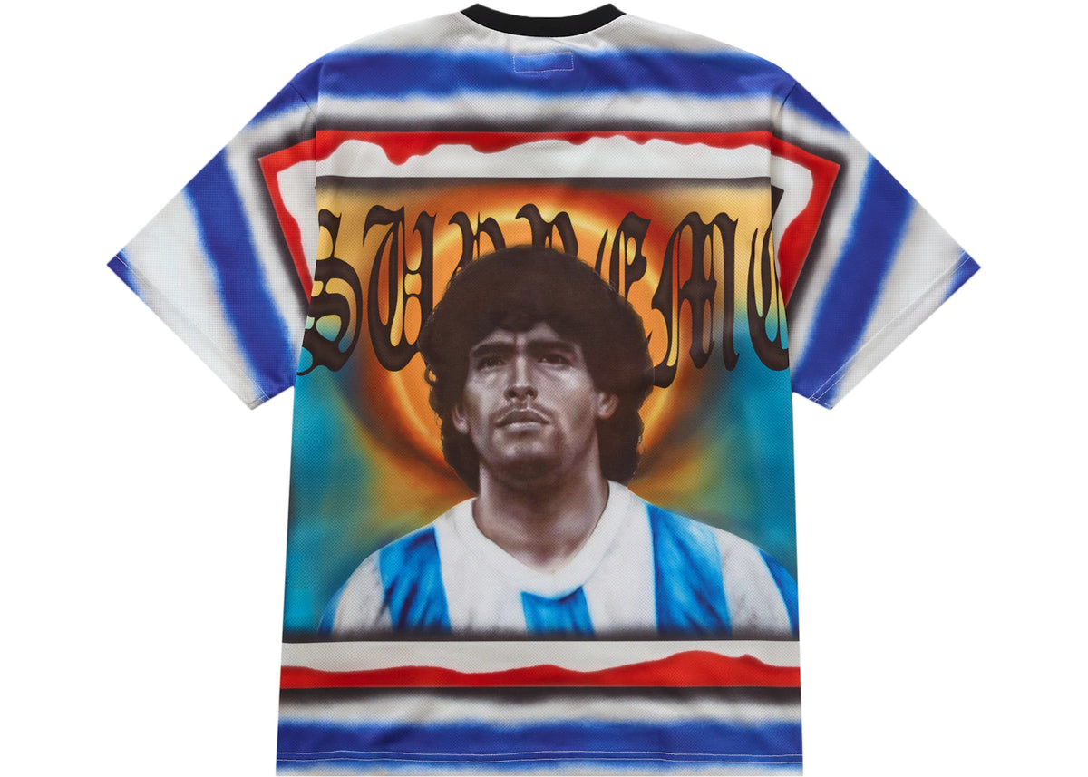 Supreme Maradona Soccer Jersey Multicolor - vue secondaire B