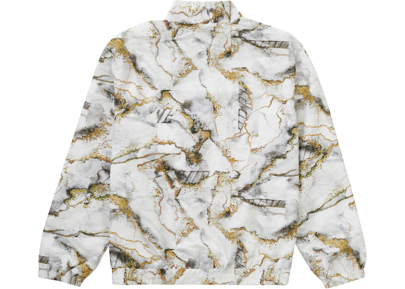 Supreme Marble Track Jacket White - vue secondaire B