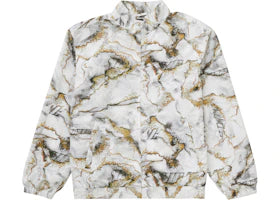 Supreme Marble Track Jacket White - vue 360
