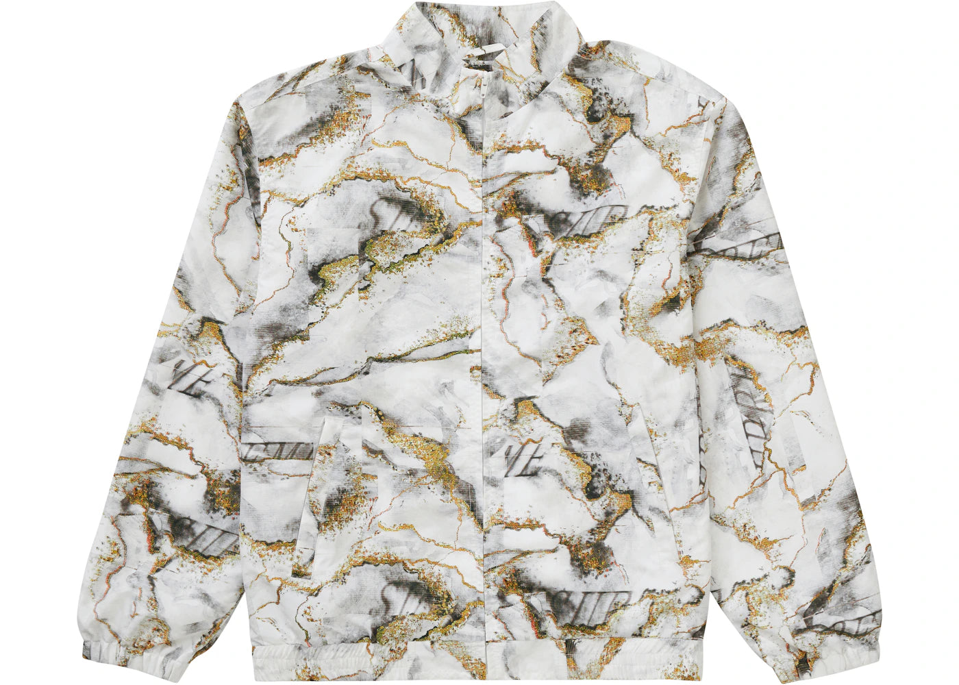 Supreme Marble Track Jacket White - vue secondaire A