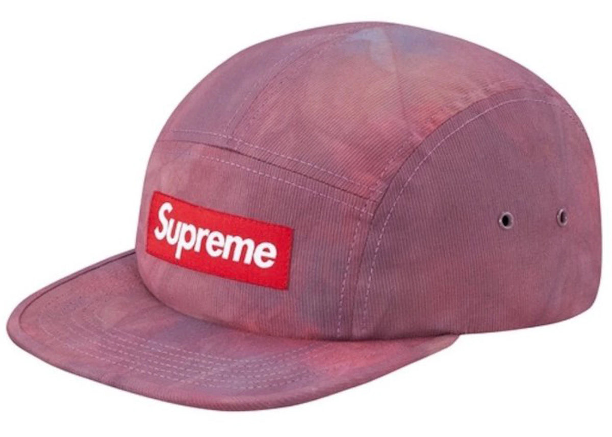 Supreme Marbled Camp Cap Red - vue secondaire A