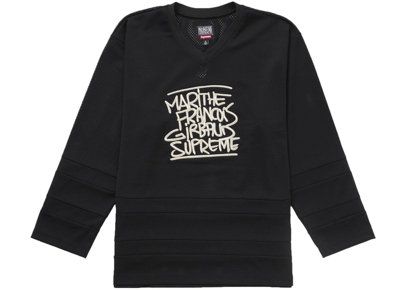 Supreme Marithé + François Girbaud Hockey Jersey Black - vue 360