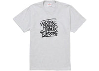 Supreme Marithé + François Girbaud Tee Heather Grey