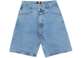 Supreme Marithé + François Girbaud X-Seam Baggy Denim Short Light Indigo - vue secondaire B
