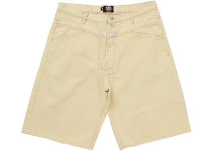 Supreme Marithé + François Girbaud X-Seam Baggy Denim Short Pale Yellow - product view 2