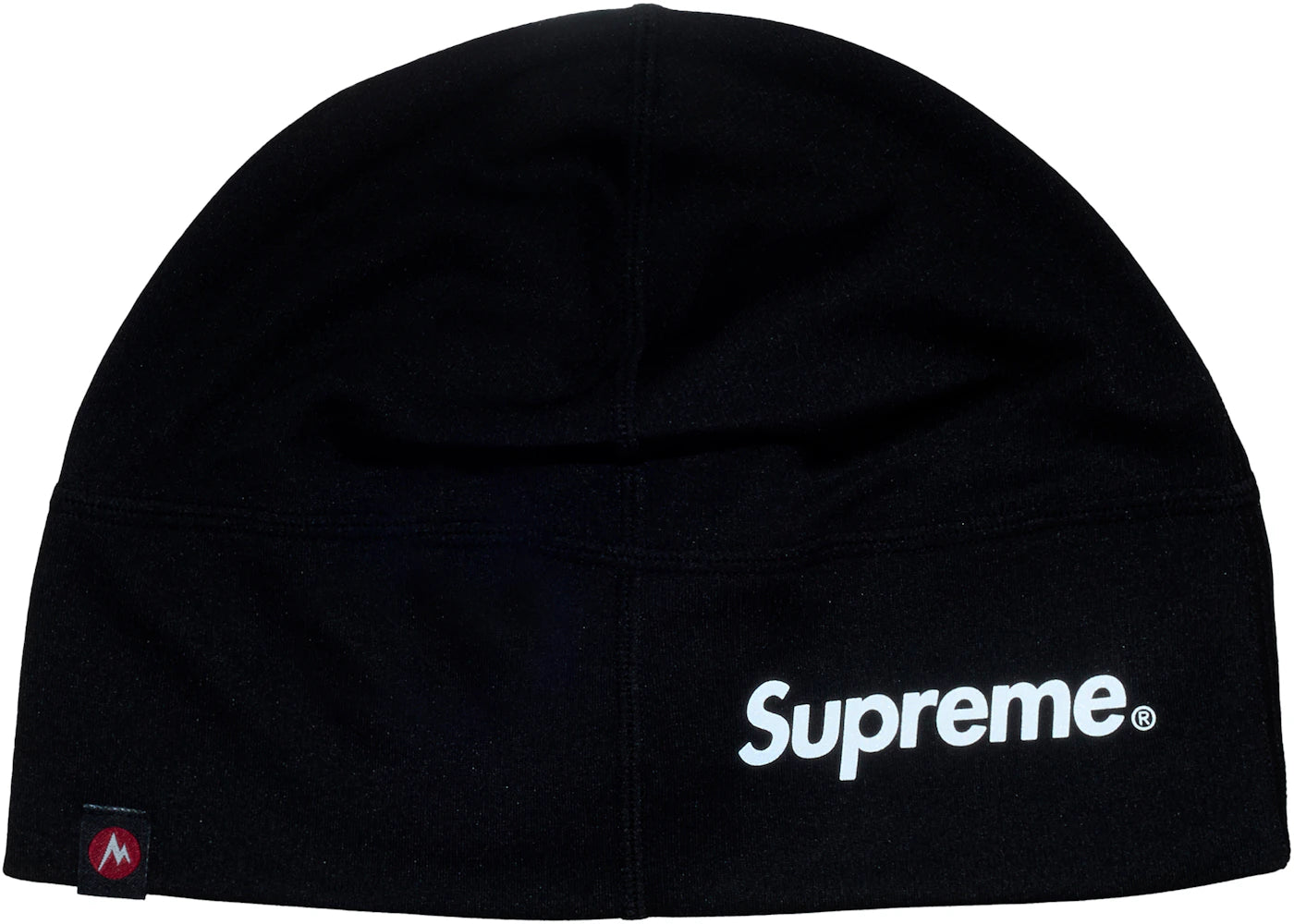 Supreme Marmot Base Layer Beanie Black - vue secondaire B