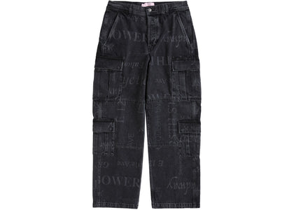 Supreme Martine Rose Denim Cargo Pant Washed Black - product view 2