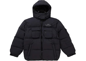 Supreme Martine Rose Down Puffer Jacket Black - vue 360