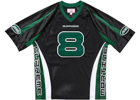 Supreme Martine Rose Football Jersey Black - authentic Supreme apparel