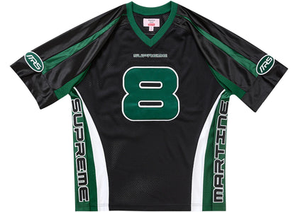 Supreme Martine Rose Football Jersey Black - apparel view 2