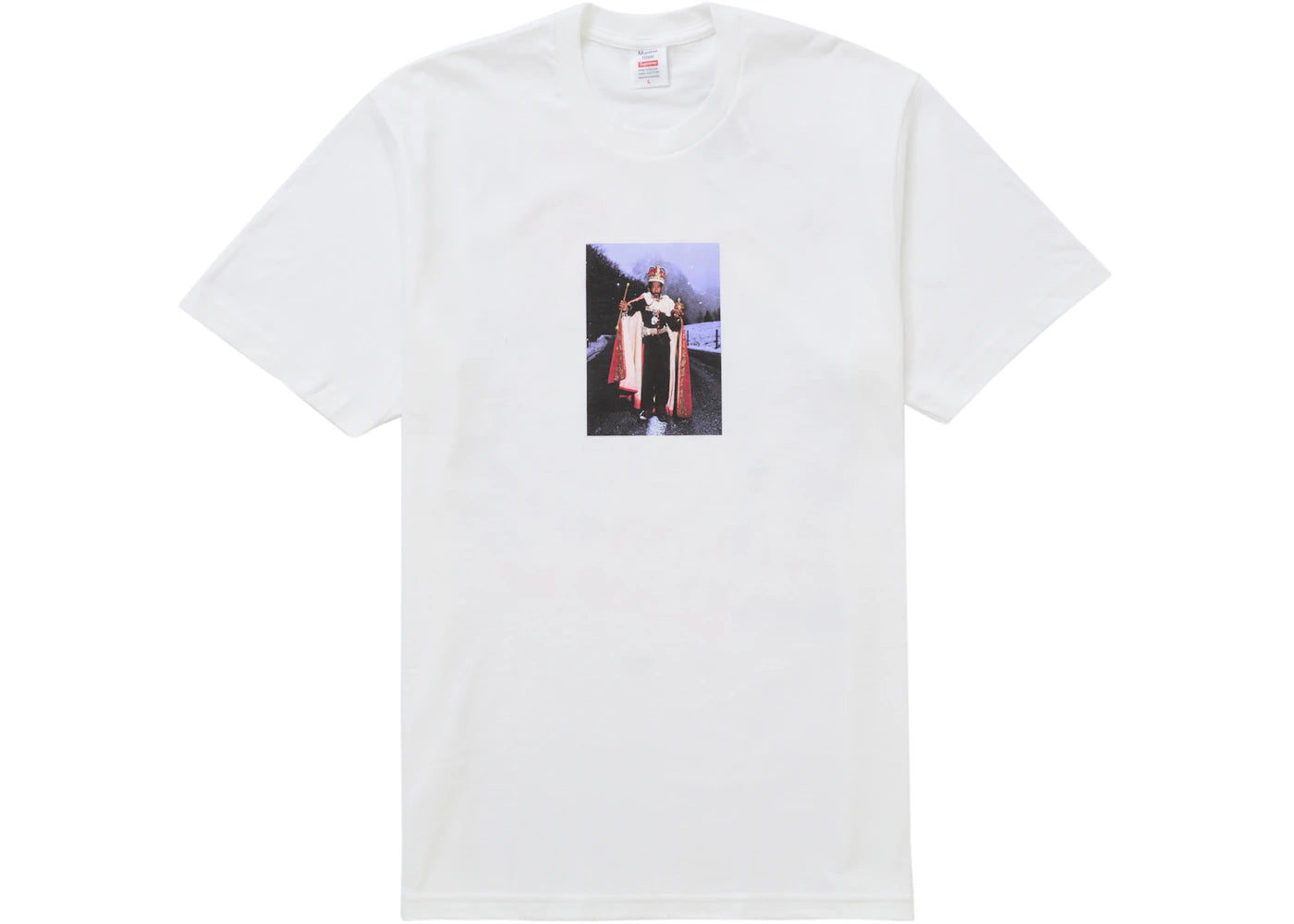 Supreme Martine Rose Lee Scratch Perry Tee White - vue secondaire A