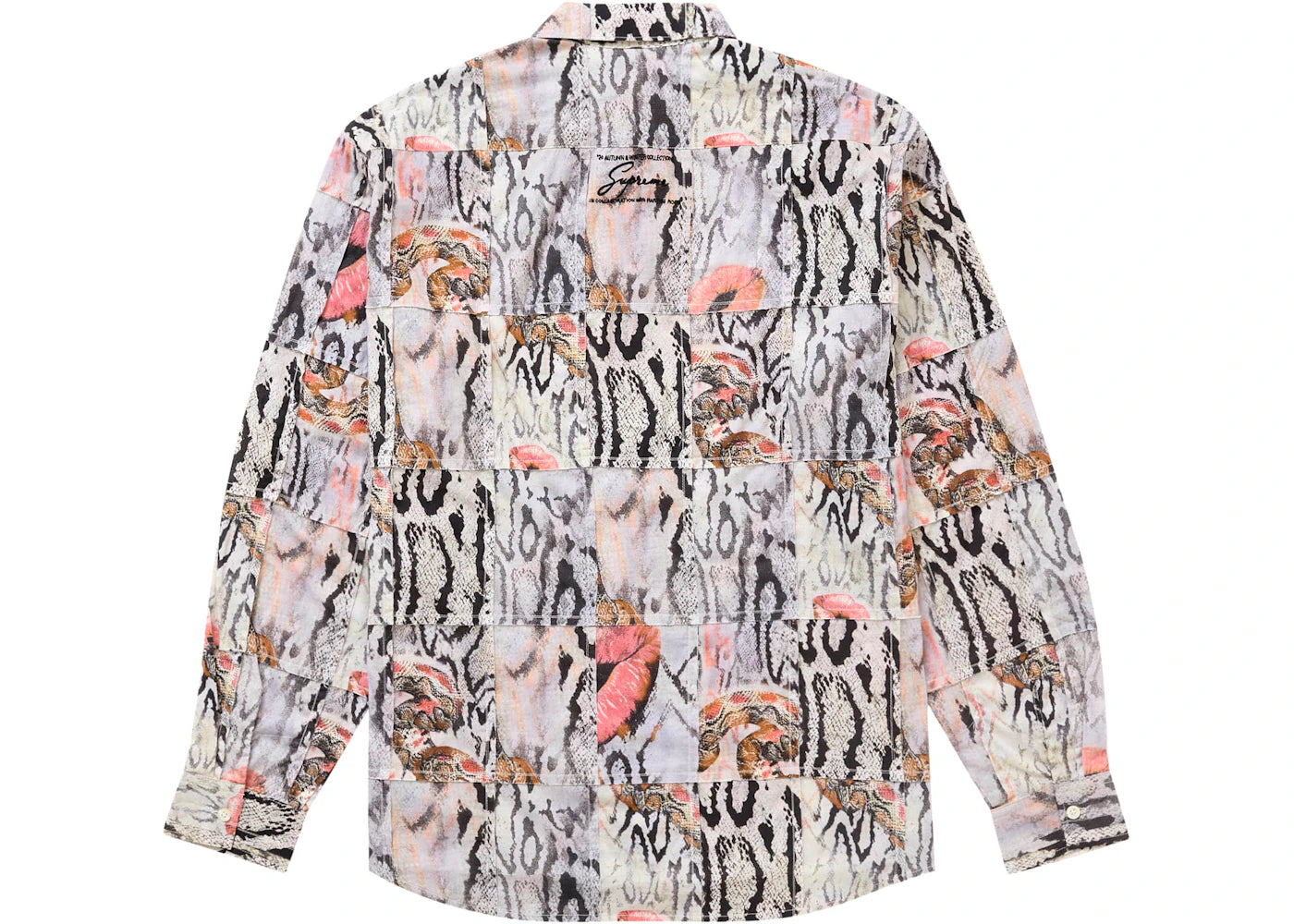 Supreme Martine Rose Patchwork Shirt Multicolor - vue secondaire B