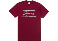 Supreme Martine Rose Tee Cardinal