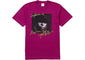 Supreme Mary J. Blige Tee Magenta - vue 360