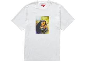 Supreme Mary Rhinestone S/S Top White - authentic Supreme product