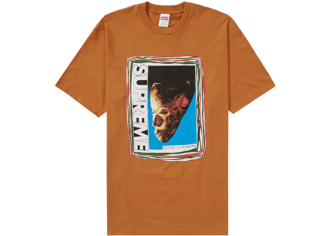Supreme Mask Tee Burnt Orange - vue secondaire A