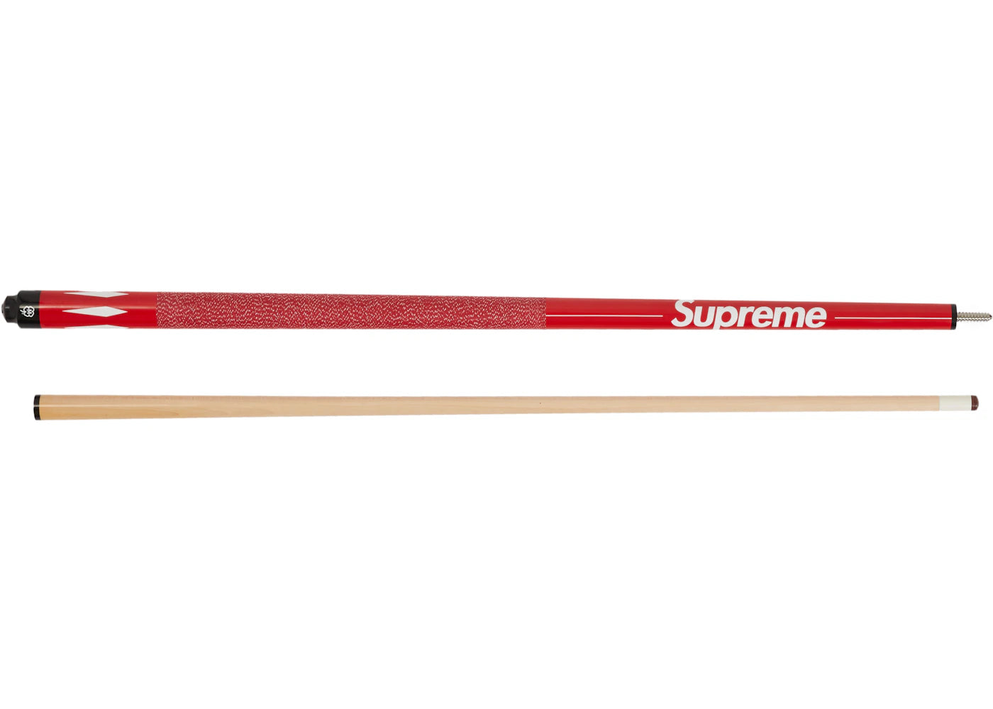 Supreme McDermott Pool Cue Red - vue secondaire A