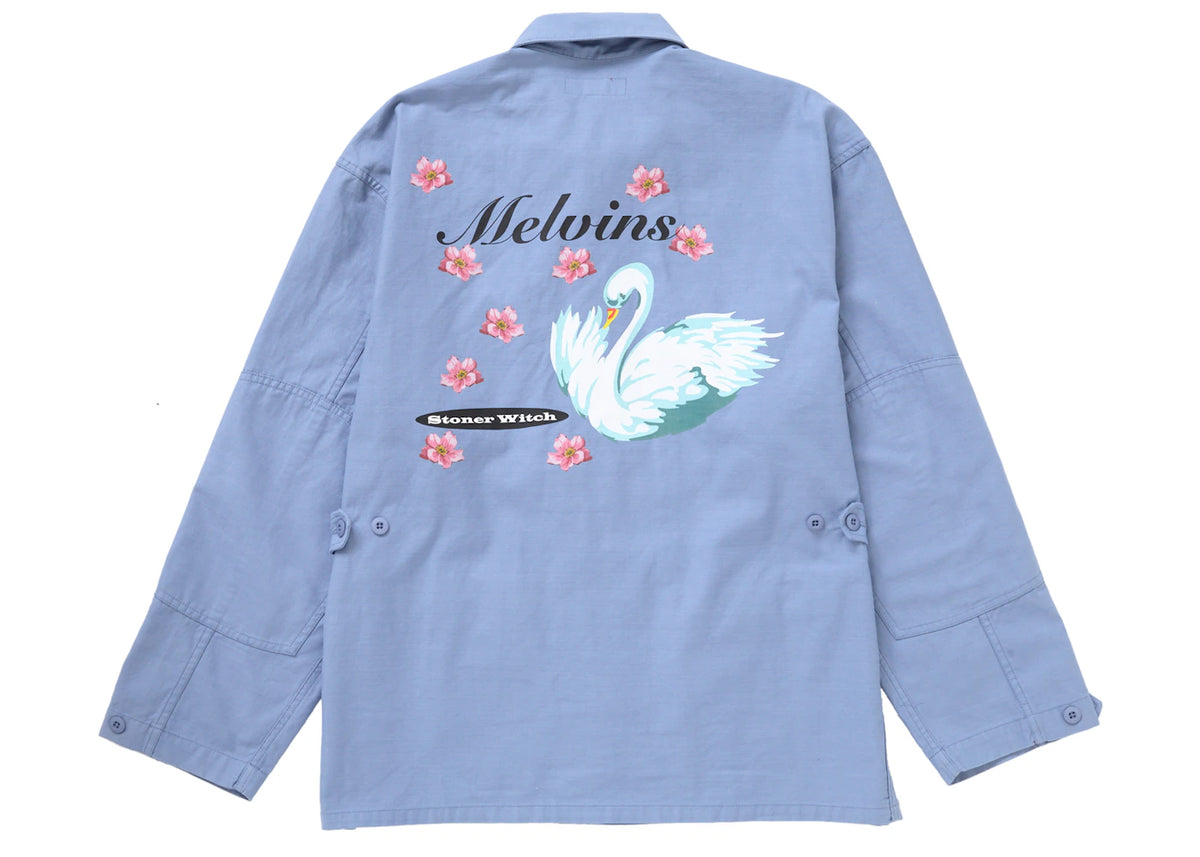Supreme Melvins BDU Jacket Light Blue - vue secondaire A