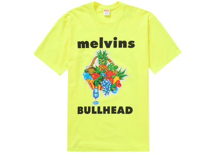 Supreme Melvins Bullhead Tee Fluorescent Yellow - product view 2