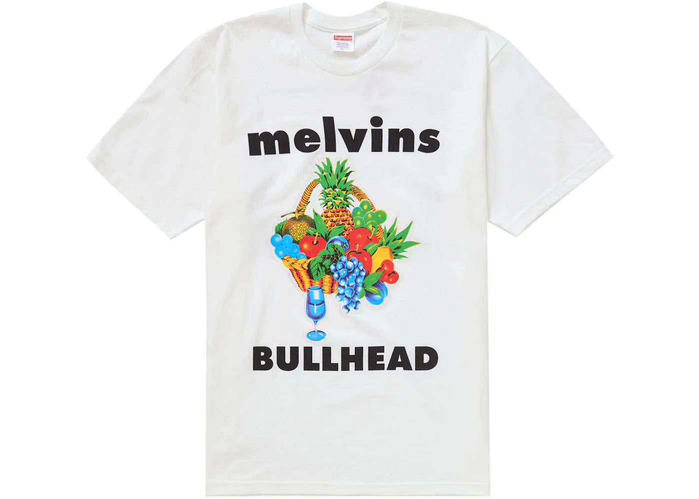 Supreme Melvins Bullhead Tee White - vue secondaire A