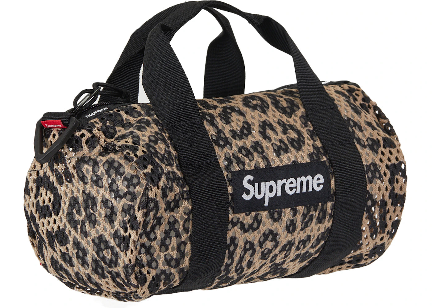 Supreme Mesh Mini Duffle Bag Leopard - vue secondaire B