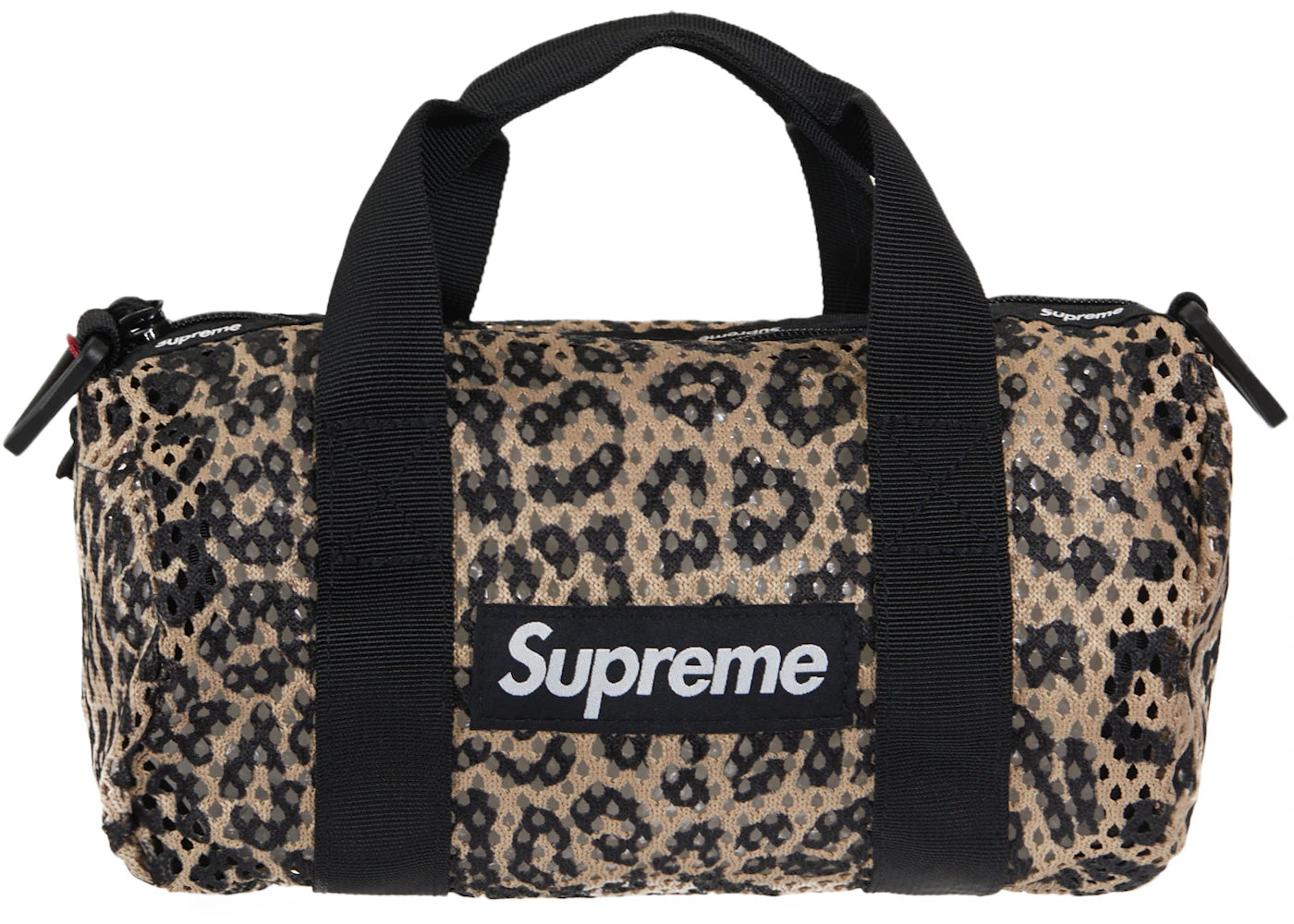 Supreme Mesh Mini Duffle Bag Leopard - vue secondaire A