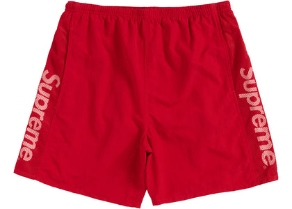 Supreme Mesh Panel Water Short Red - product view 2