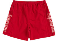 Supreme Mesh Panel Water Short Red